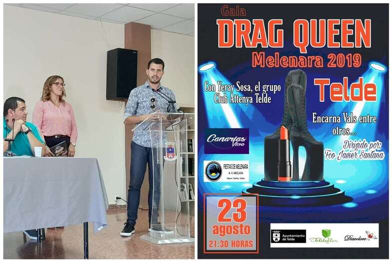 Francisco Javier Santana presentó este mediodía el cartel de la gala (Foto TA)